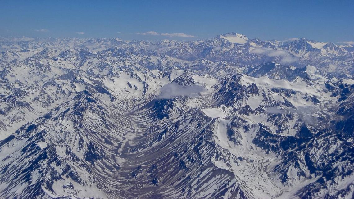 Récord de nieve en la ladera occidental de la Cordillera de los Andes: 10 mil km² en agosto, impacto hídrico clave