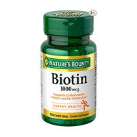 NATURES BOUNTY BIOTIN 1000MCG 100 TAB