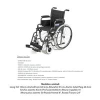 ASPEN SILLA DE RUEDAS DESMON.60/20 43cm (YK9031)