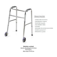 ASPEN ANDADOR ALUMINIO RUEDAS 5 (JL9125L)