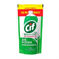 CIF BIO ACTIVE DETERGENTE GEL LIMA RTO 450ml+80ml