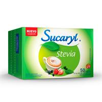 SUCARYL STEVIA SOBRES 50un