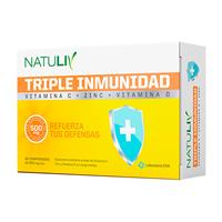 NATULIV TRIPLE INMUNIDAD x 30 COMPRIMIDOS