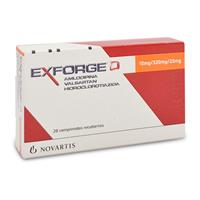 EXFORGE D 10/320/25 MG.X 28 CM