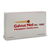 GALVUS MET 50/1000 MG X 60 COMP.