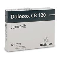 DOLOCOX CB 120 MG X 10 CAPS.BLANDAS