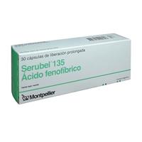 SERUBEL 135 MG.X 30 CAPS.LP