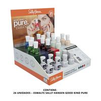 SALLY HANSEN EXHIBIDOR GOOD KIND PURE 26un