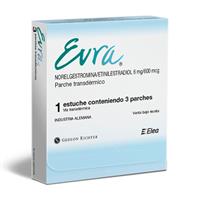 EVRA PARCHES TRANSDERMICOS X 3un