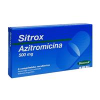 SITROX 500MG. X 6 COMP.