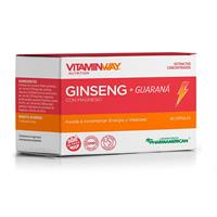 VITAMIN WAY GINSENG + GUARANA 60 CAPSULAS