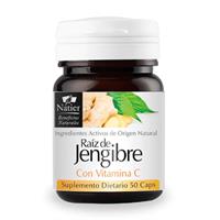 NATIER JENGIBRE + VIT.C X 50 CAPS.