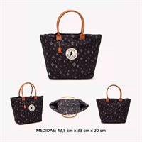 LEGION EXTRANJERA TOTE PARIS DIAMOND ICONIC NEGRO