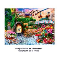 ANATOLIAN PUZZLE SUNG KIM  THE FLOWER MARKET 1000