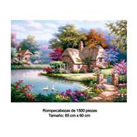 PUZZLE THE SWAN COTTAGE 1500p