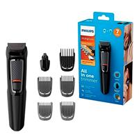 PHILIPS CORTABARBA C/TRIMMER MULTIGROOM 3000 6PIEZ