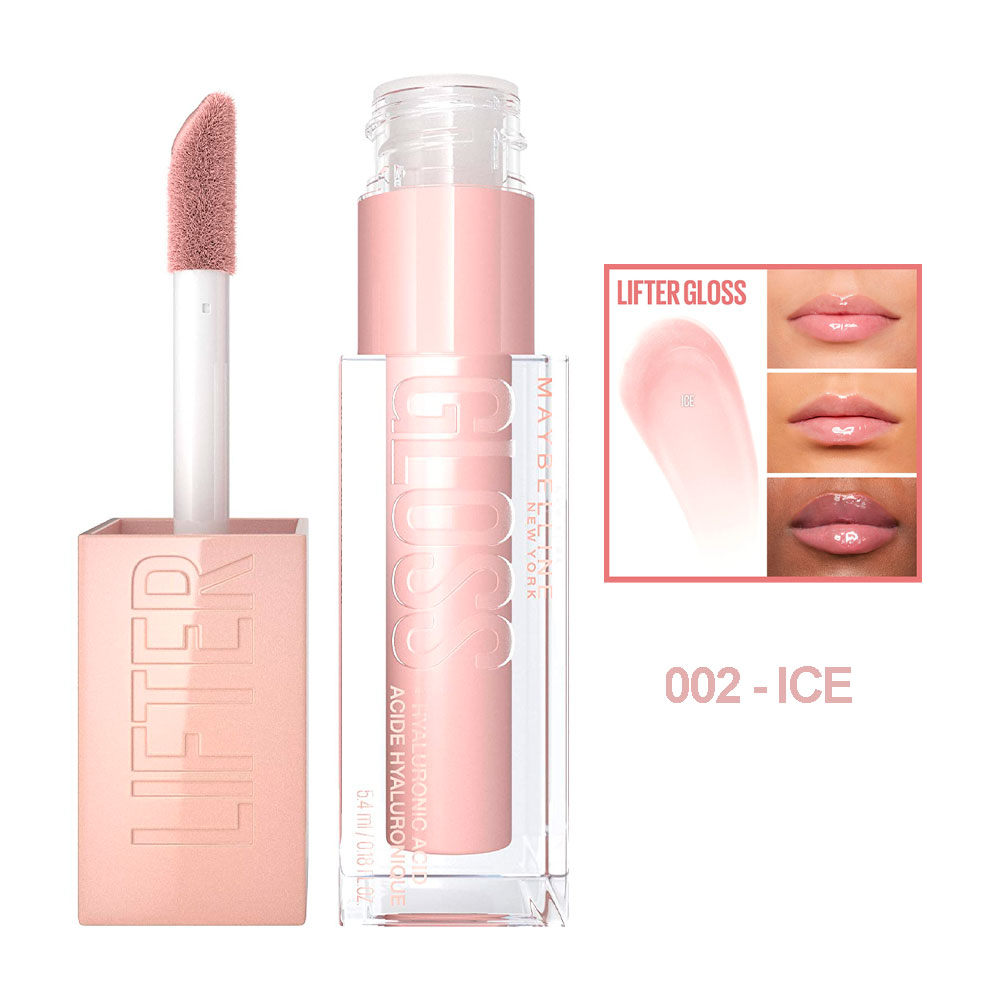 MAYBELLINE LABIAL LIFTER GLOSS ICE 002