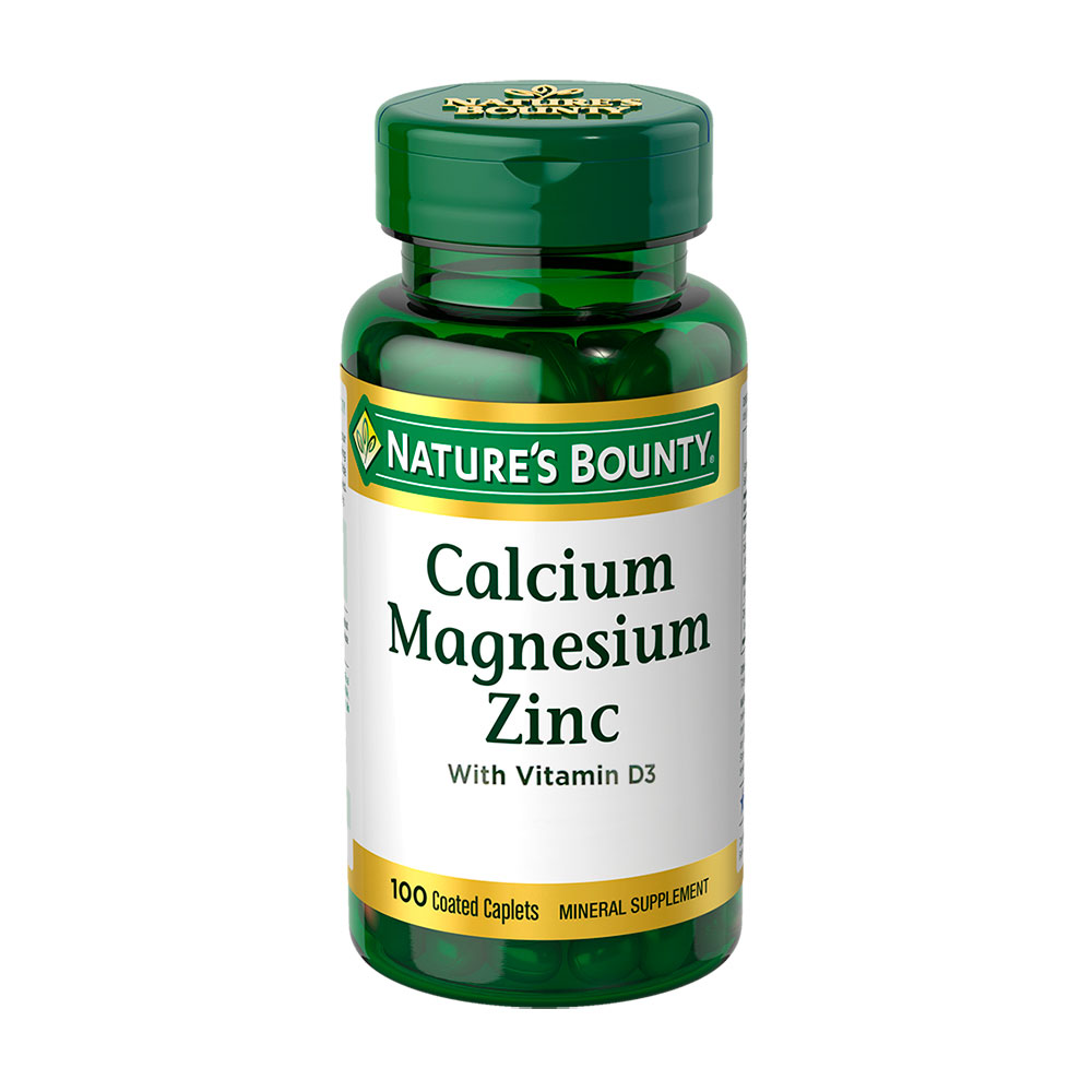 NATURES BOUNTY CALCIO MAGNESIO ZINC+VIT D3 100 CAP