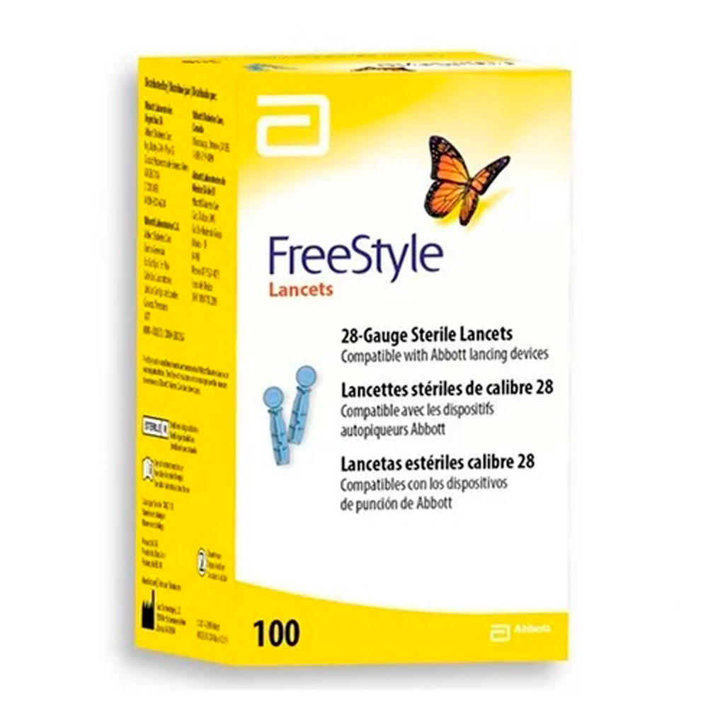 FREESTYLE OPTIUM LANCETAS 100UN
