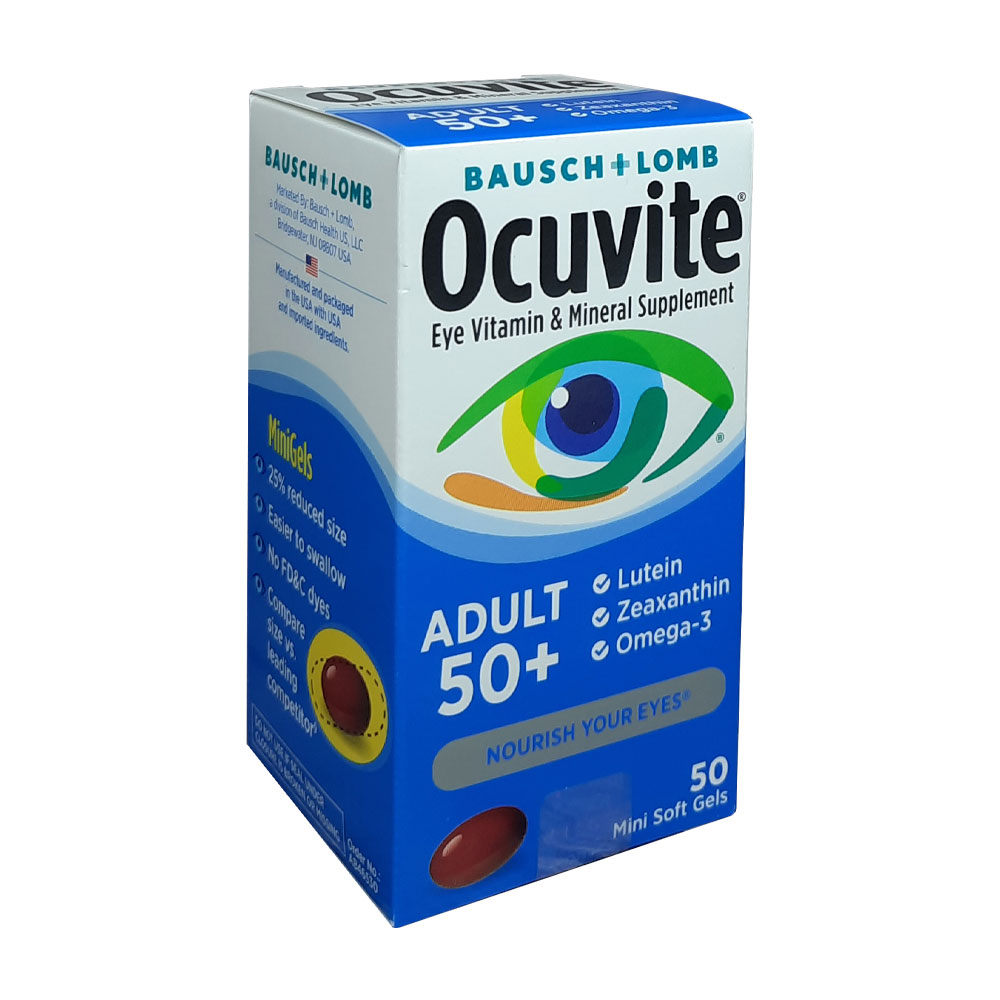 OCUVITE 50+ X 50 CAPS.