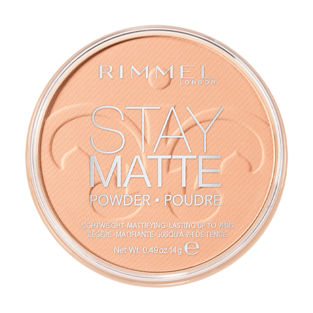 RIMMEL POLVO COMPACTO STAY MATTE 004