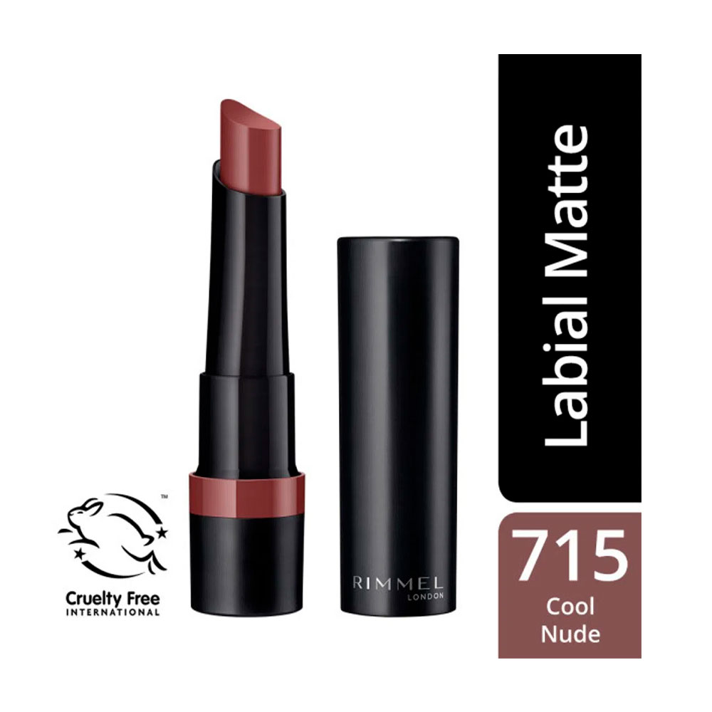 RIMMEL LABIAL LASTING FINISH MATTE 715 COOL NUDE