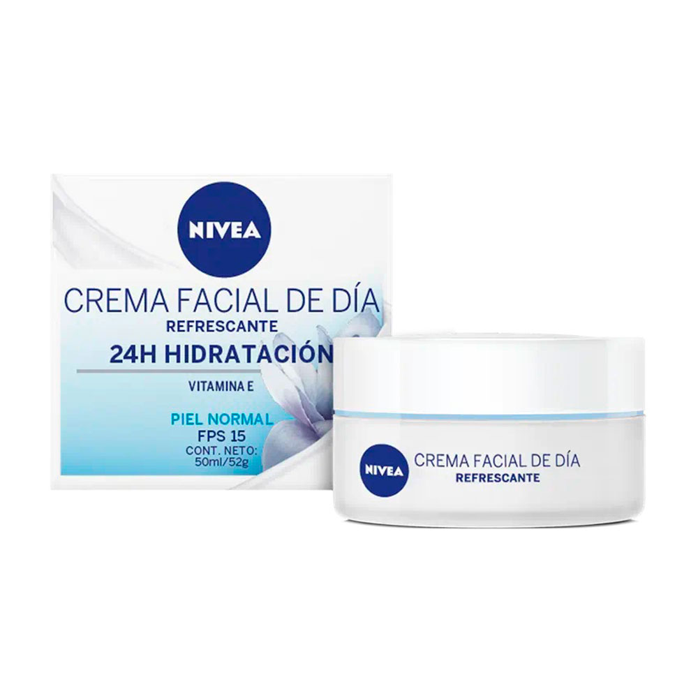 NIVEA HIDRATACION 24H REFRESCANTE FPS15 50ml