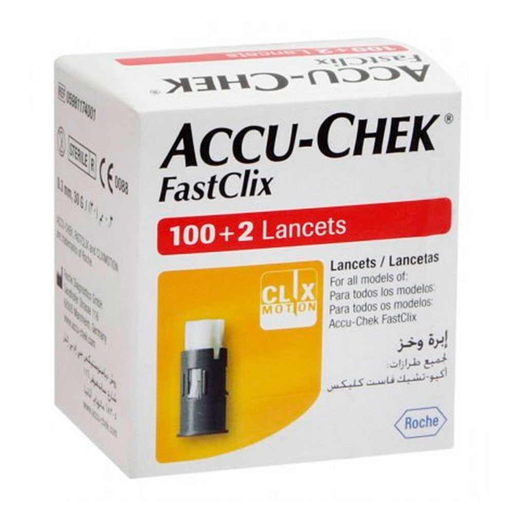ACCU-CHEK FASTCLIX LANCETAS x 102