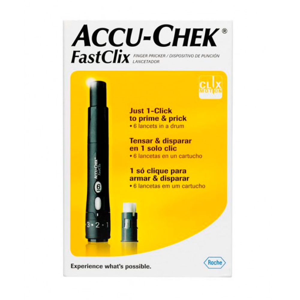 ACCU-CHEK FASTCLIX DISPOSITIVO DE PUNCION