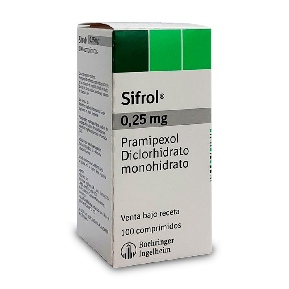 SIFROL 0,25 MG.X 100 TAB.