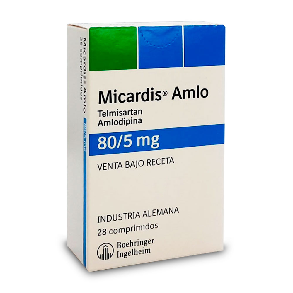 MICARDIS AMLO 80/5 MG X 28 COMP.