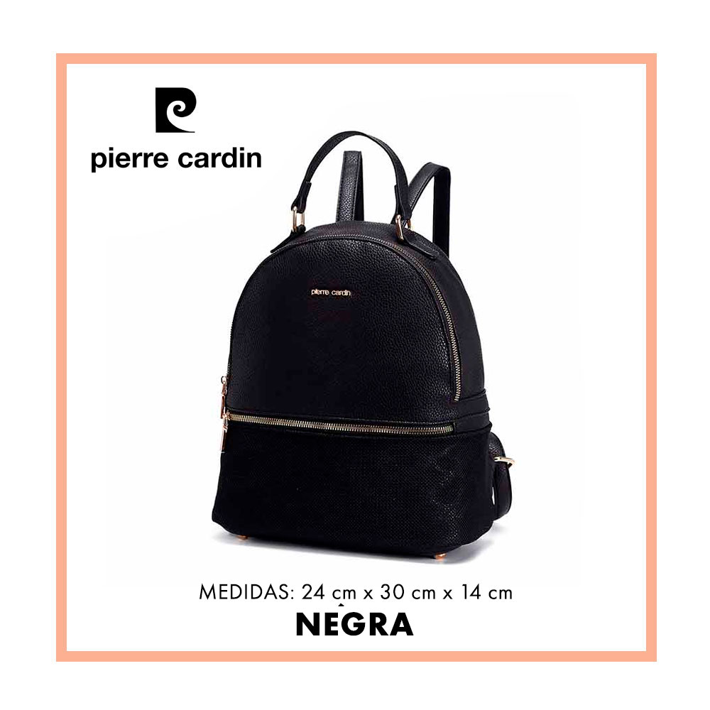 PIERRE CARDIN MOCHILA NEGRA (21855)