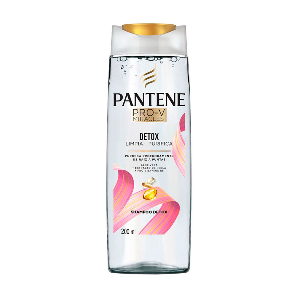 PANTENE SHAMPOO DETOX 200ml MIRACLES