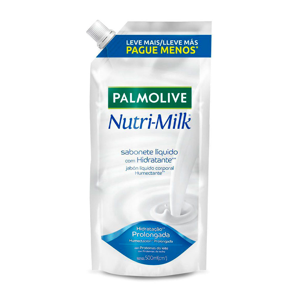 PALMOLIVE JABON LIQUIDO NUTRIMILK REPUESTO 500ml