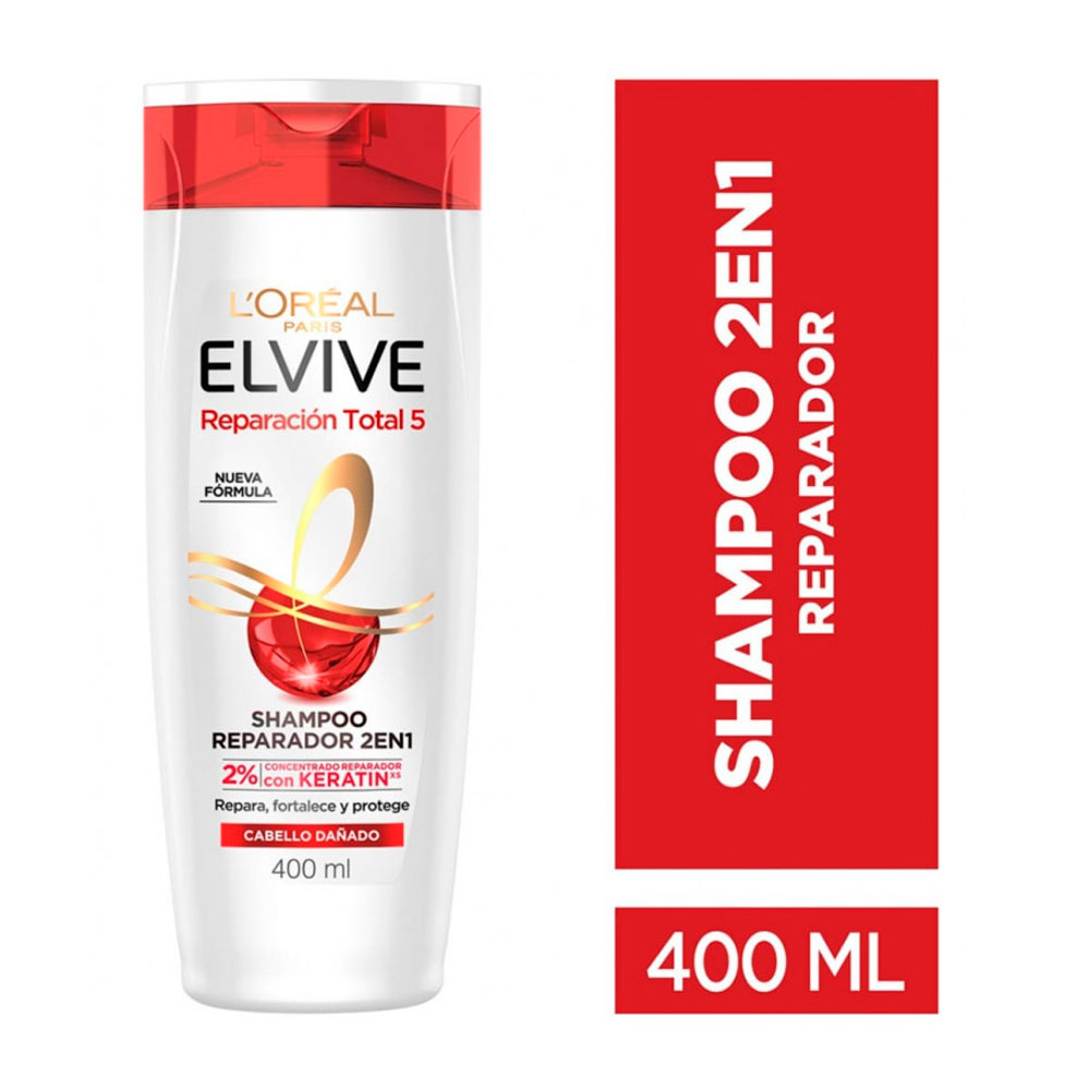 ELVIVE SHAMPOO REPARACION TOTAL 5 2en1 400ml