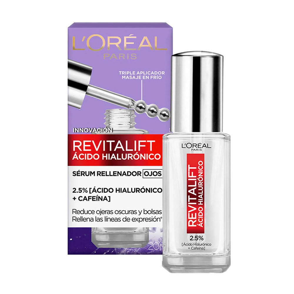 LOREAL REVITALIFT SERUM AC.HIALURONICO OJOS 20ml