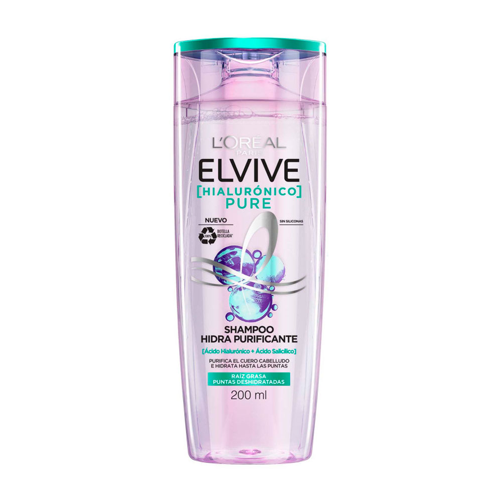 ELVIVE SHAMPOO HIALURONICO PURE 200ml