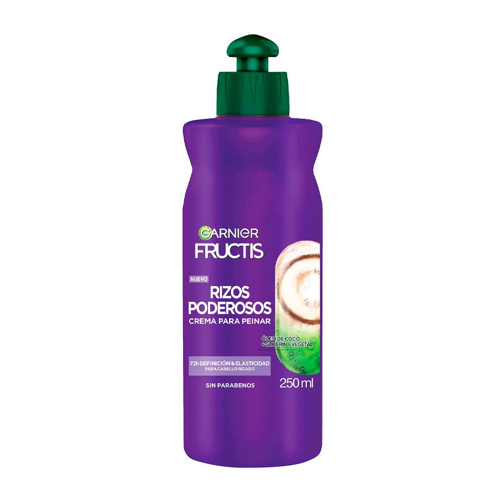 FRUCTIS CREMA PARA PEINAR RIZOS PODEROSOS 250ml