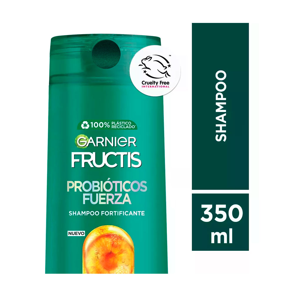 FRUCTIS SHAMPOO PROBIOTICOS FUERZA 350ml