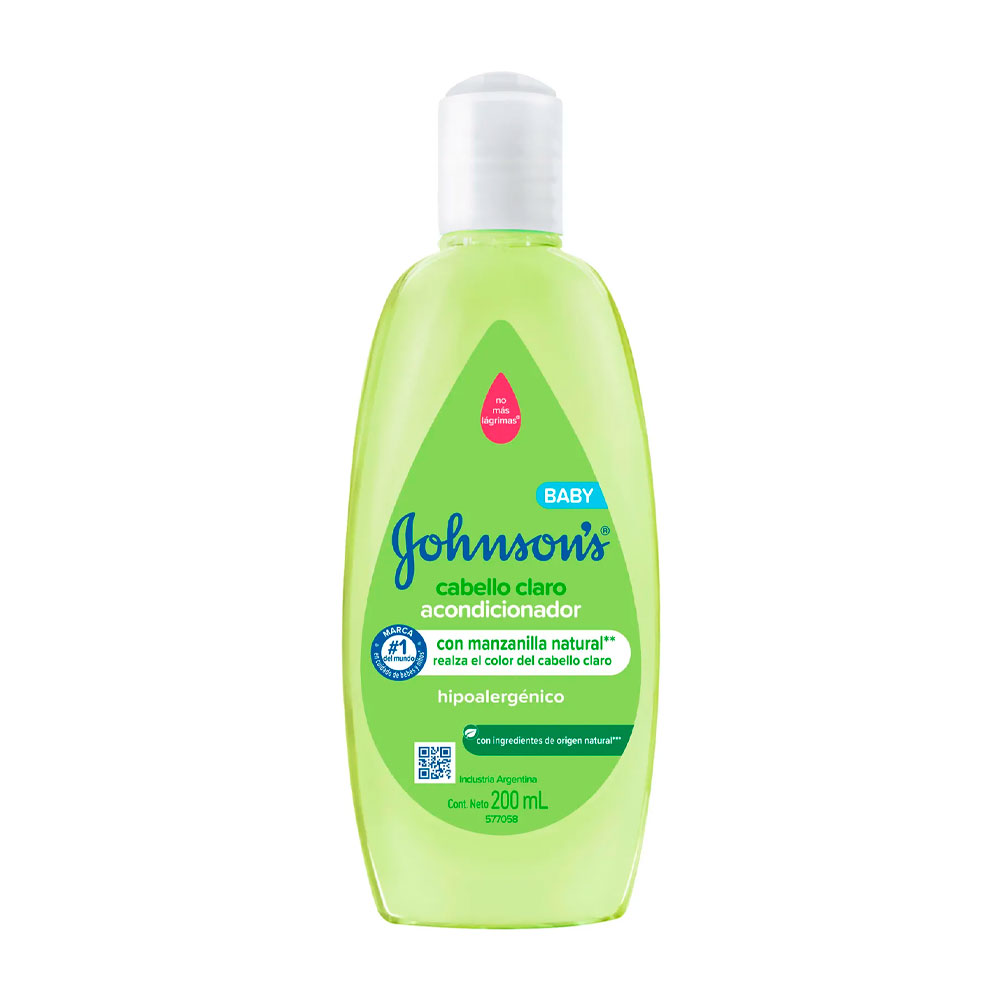 JOHNSON BABY ACONDICIONADOR CABELLO CLARO 200ml