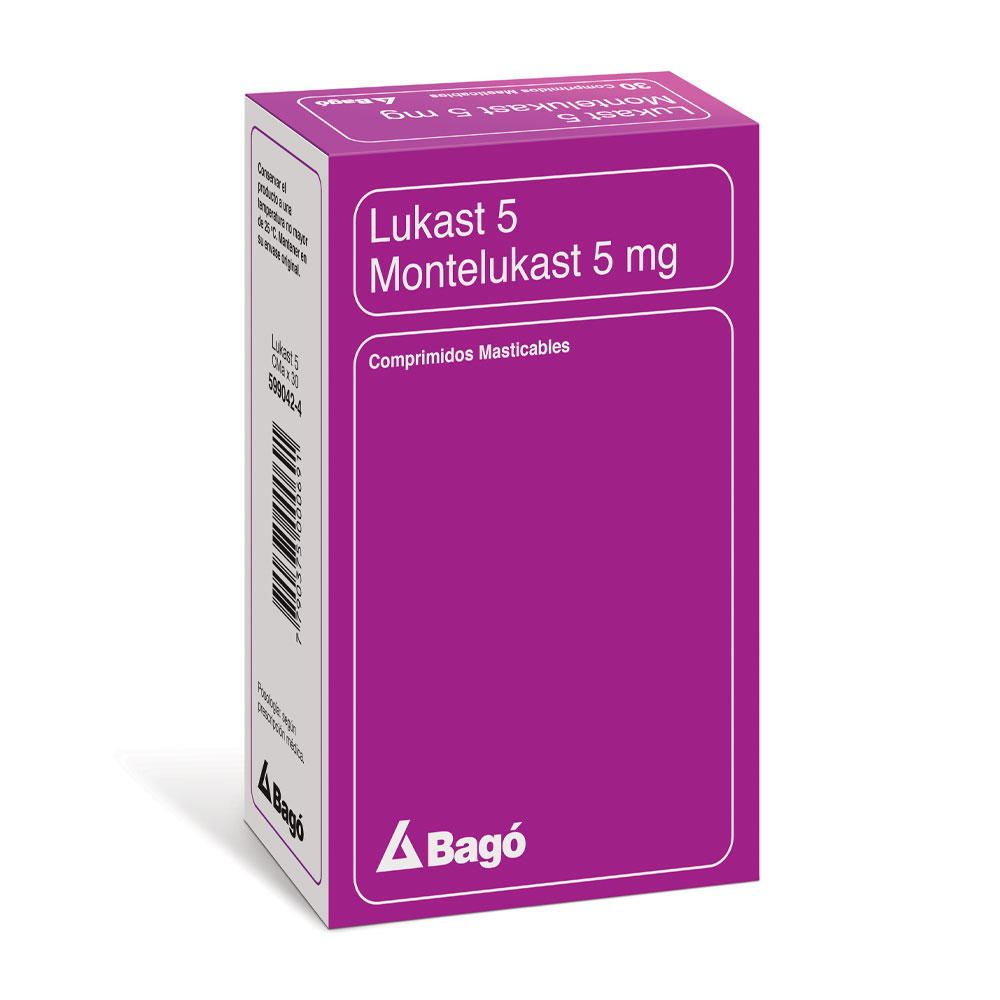 LUKAST 5 MG.X 30 COMP.