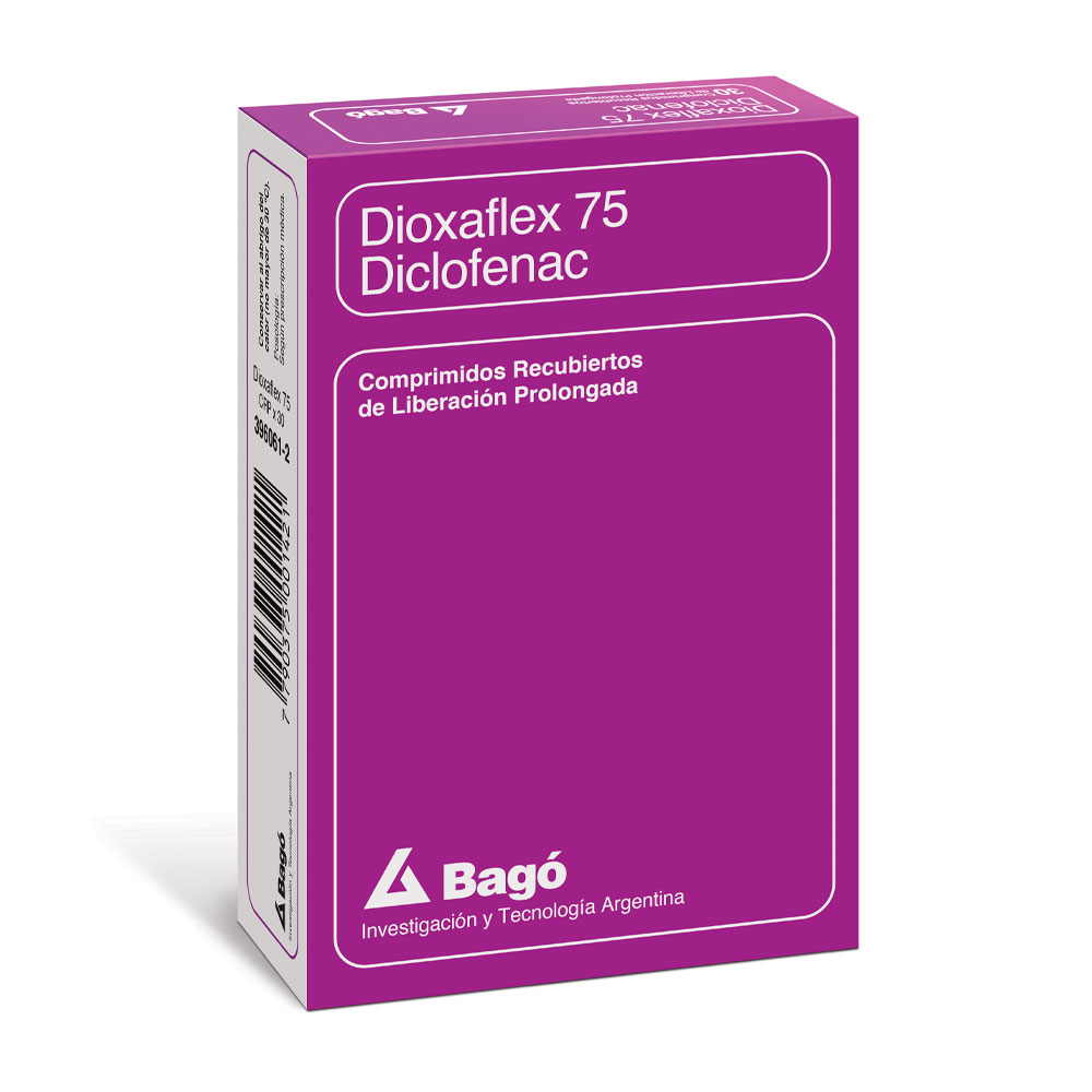 DIOXAFLEX 75 MG.X 30 COMP.