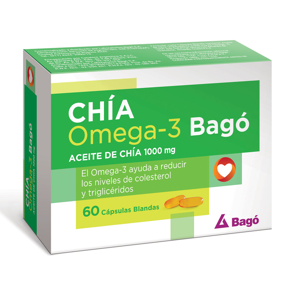 CHIA OMEGA-3 1000 MG. X 60 CAP