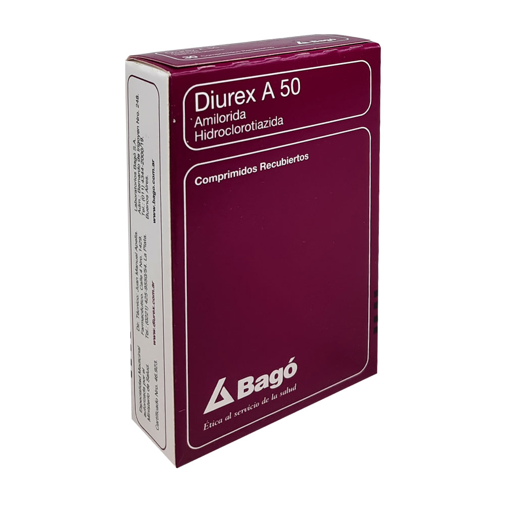 DIUREX A 50/5 MG.X 30 COMP.
