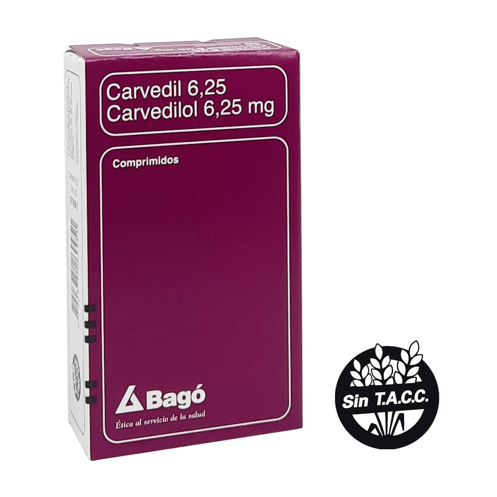 CARVEDIL 6,25 MG.X 30 COMP.