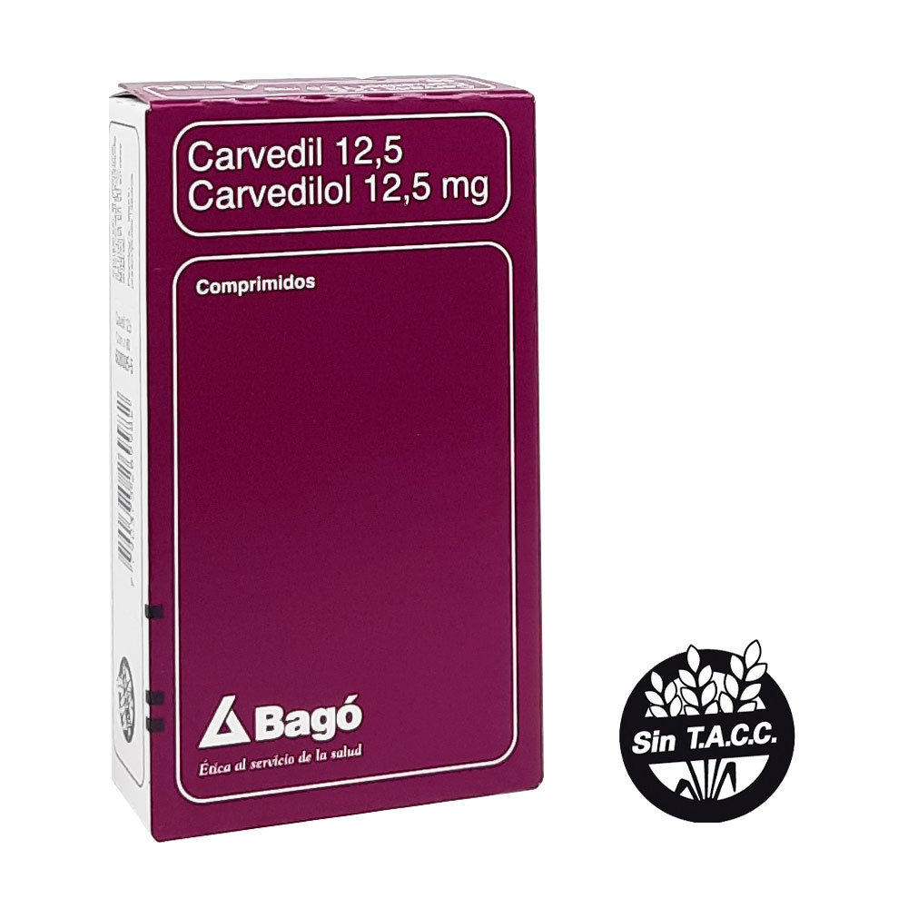 CARVEDIL 12,5 MG.X 60 COMP.