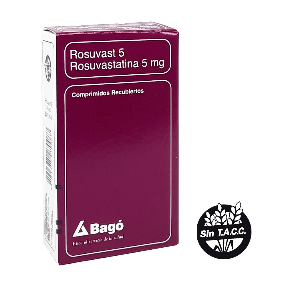 ROSUVAST 5 MG.X 60 COMP.