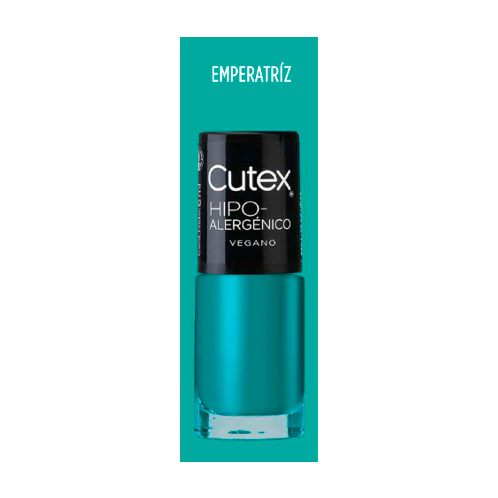 CUTEX ESMALTE HIPOALERGENICO VEG.64 EMPERATRIZ 3un