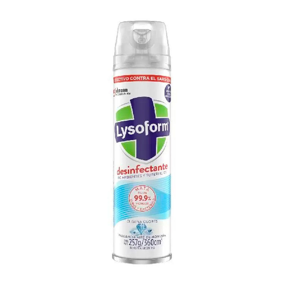 LYSOFORM DESINFECTANTE AIRE DE MONTAÑA 360ml