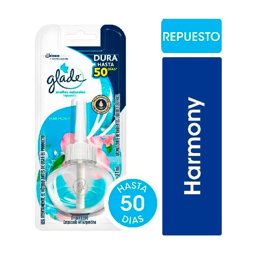 GLADE ACEITES REPUESTO HARMONY